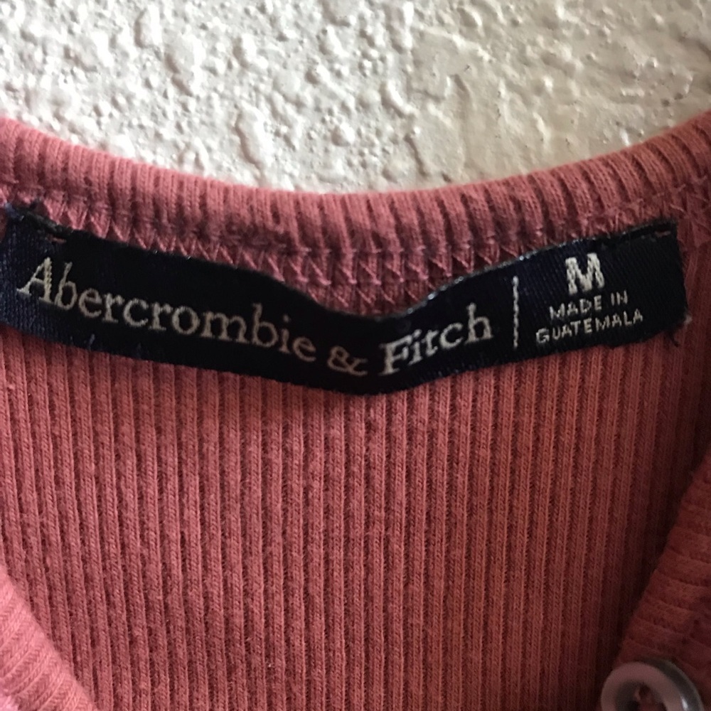 SOLD Abercrombie and Fitch henley tank bodysuit - Picture 2 of 5